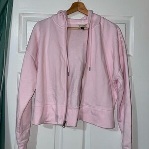 Universal Thread Light Pink Women's Zip-Up Hoodie